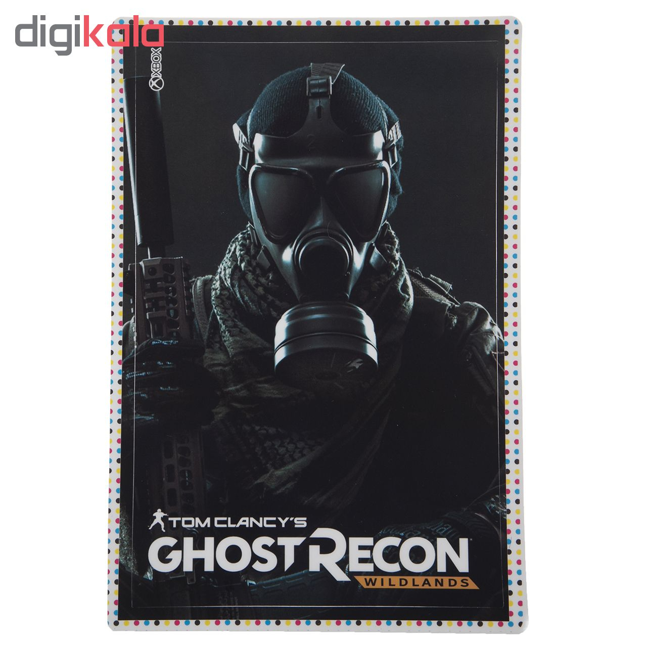 برچسب ایکس باکس وان اس پلی اینفینی مدل Ghost Recon 01