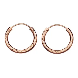 گوشواره طلا 18 عیار نازنین کد T1050 