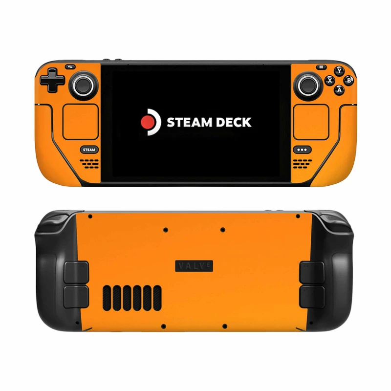  برچسب کنسول بازی ماهوت مناسب برای استیم دک مدل Matte Orange