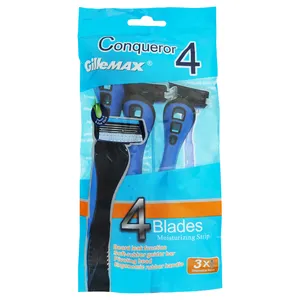 خودتراش ژیلمکس مدل Conqueror بسته 3 عددی