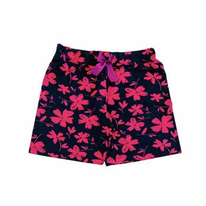 شلوارک زنانه مدل گل گلی