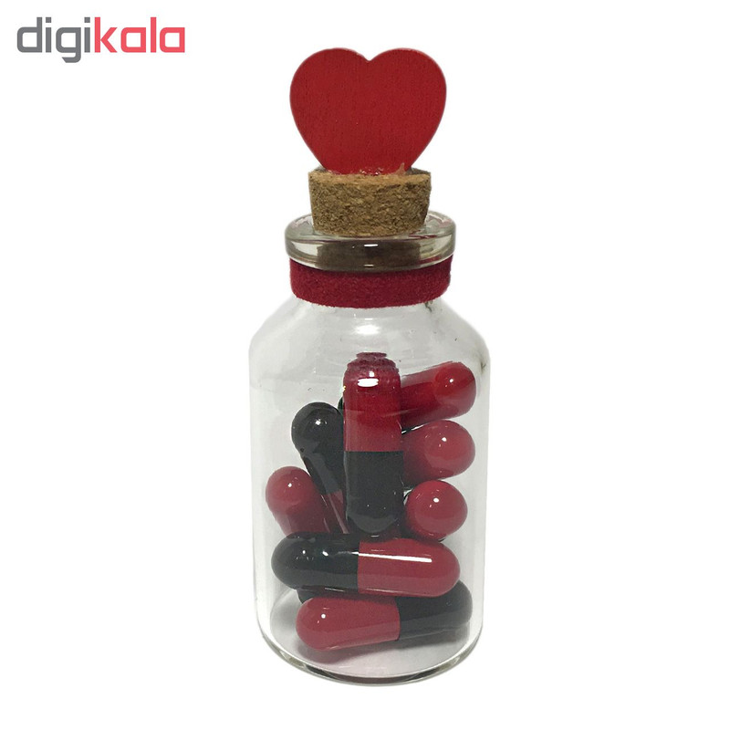 گیفت طرح کپسول عشق مدل Bottle Love05