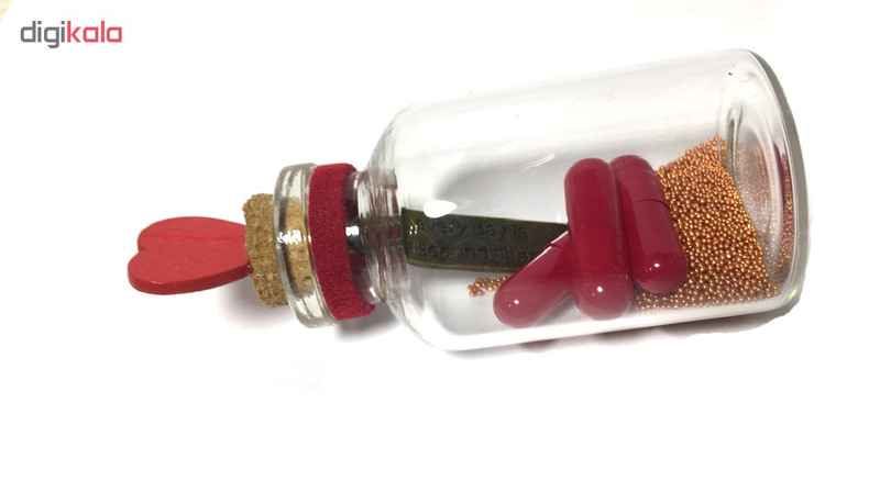 گیفت طرح کپسول عشق مدل Bottle Love08