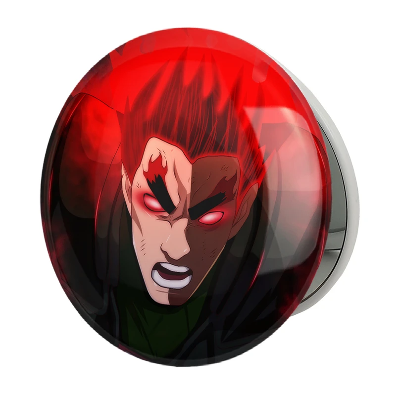 آینه جیبی خندالو طرح گای قدرتمند انیمه ناروتو Naruto مدل تاشو کد 11284 