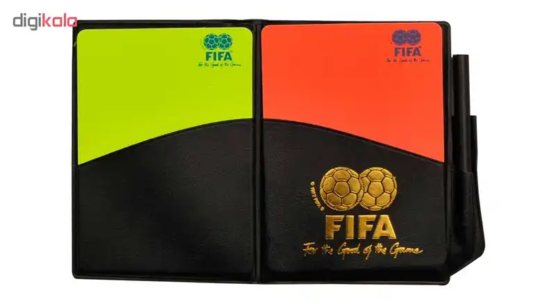 کارت داوری فوتبال طرح FIFA