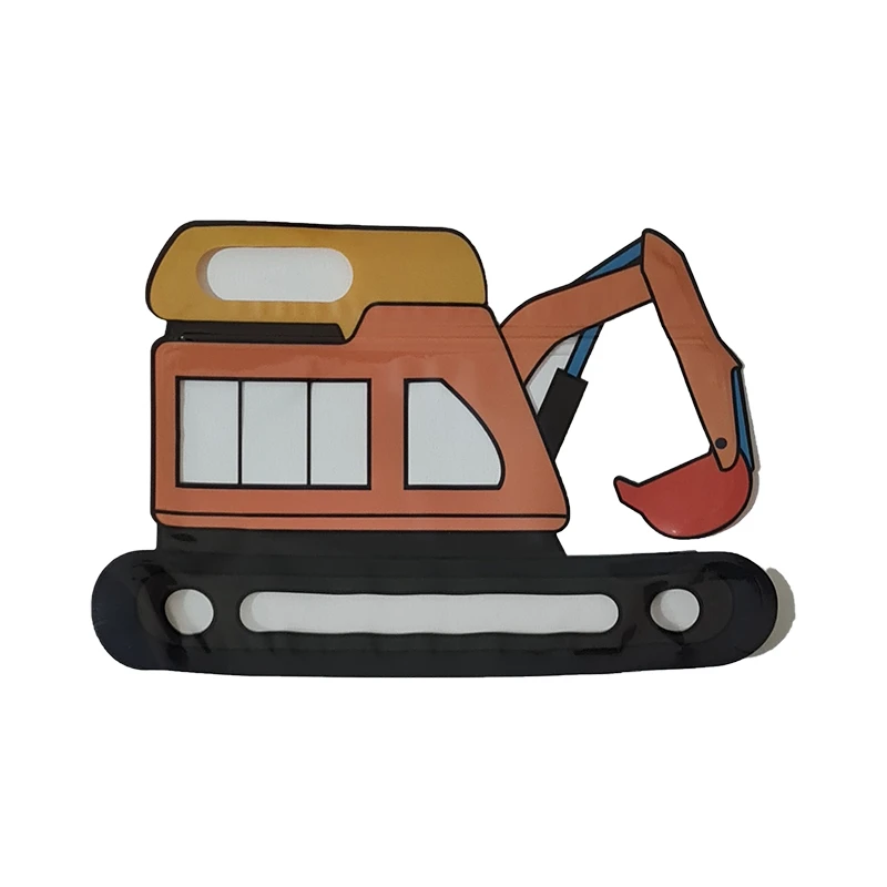 کیسه زیپ دار مدل فانتزی طرح ماشین ها مجموعه 5 عددی