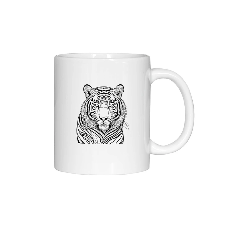 ماگ ژالینو طرح ببر کد 001