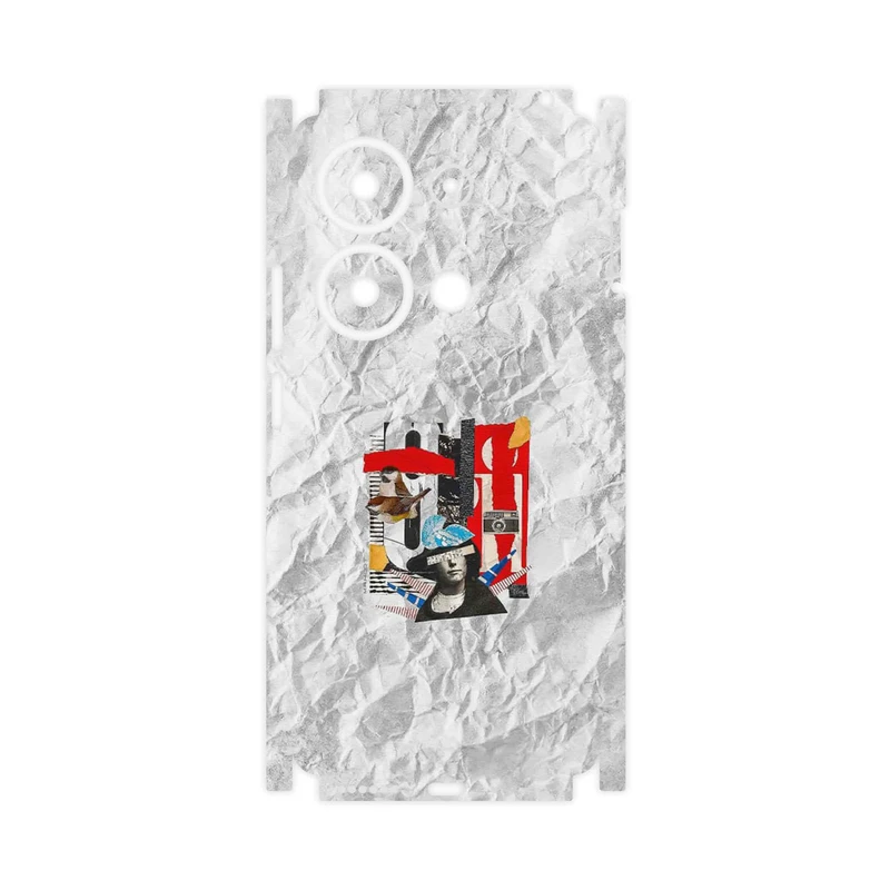 برچسب پوششی ماهوت مدل Collage of Surrealism 2-FullSkin مناسب برای گوشی موبایل شیائومی Poco M6 Pro 4G