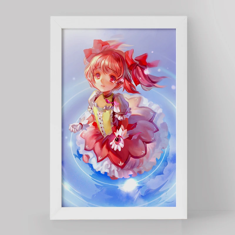 تابلو خندالو مدل مادوکا کانام انیمه مادوکا مجیکا Madoka Magica کد 18377