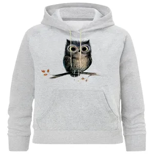 هودی دخترانه مدل M 178 جغد