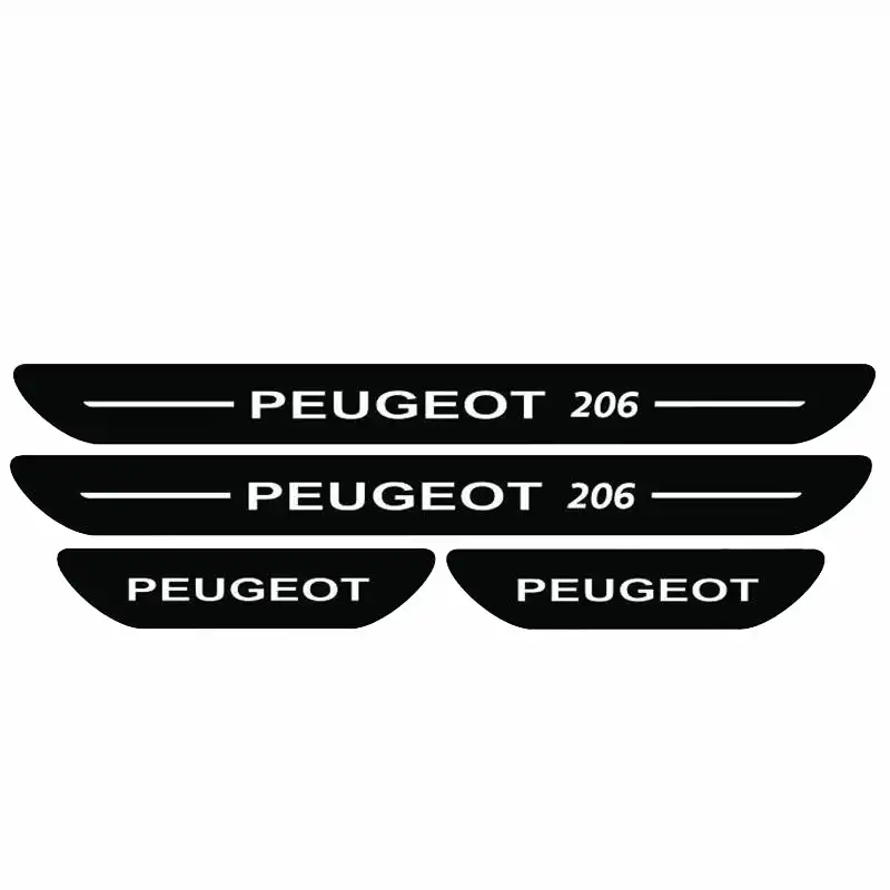 برچسب پارکابی خودرو مدل S127 مناسب برای پژو 206