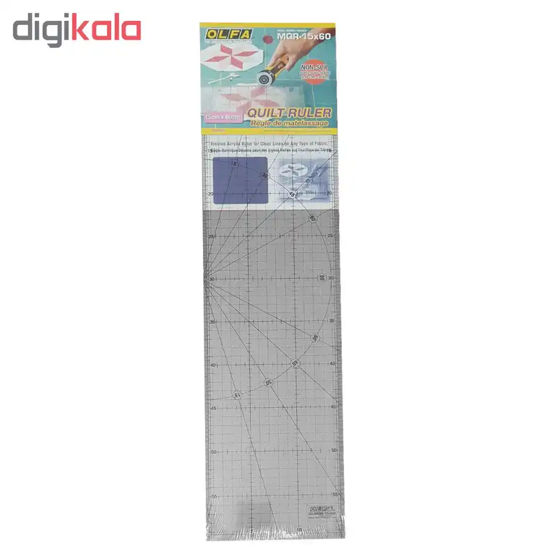 خط کش الفا مدل MQR-15×60