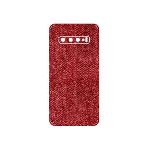 MAHOOT Fabric Texture 4 Cover Sticker for Samsung Galaxy S10