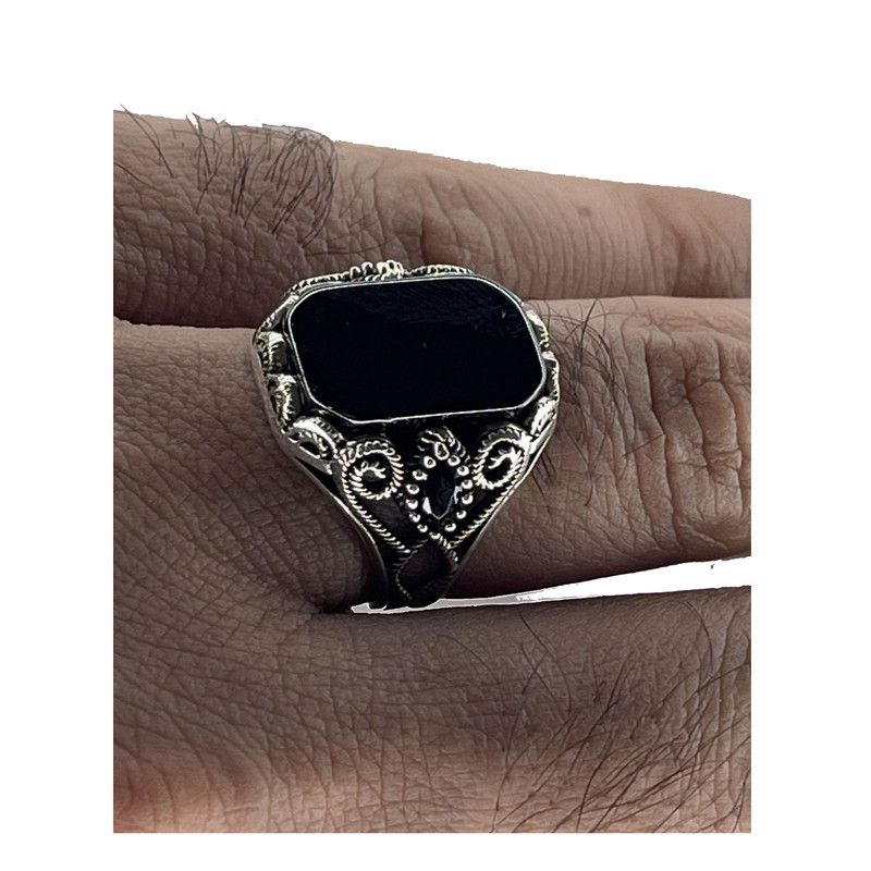 انگشتر نقره مردانه مدل عقیق انگشتر نقره مردانه مدل عقیق