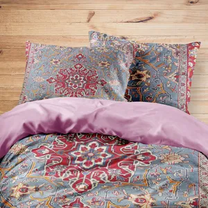 سرویس روتختی مدوپد طرح فرش ساروق مدل C-Sarough30 یک نفره 4 تکه