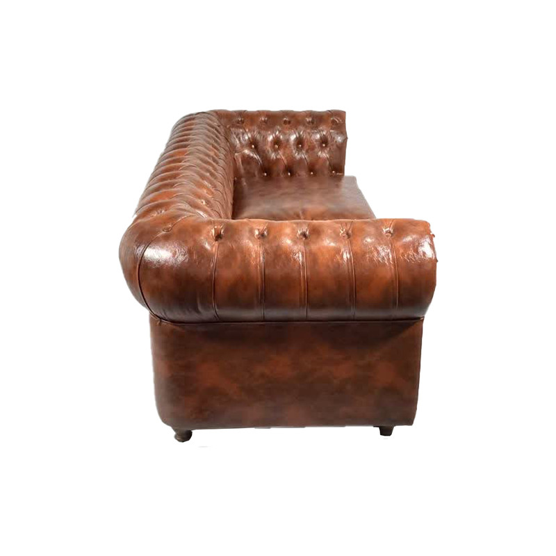 کاناپه سه نفره بازرگانی پارسین مدل چستر پلاس