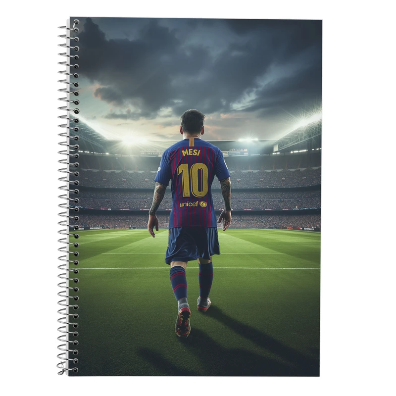 دفتر زبان 50 برگ مدوپد طرح مسی messi کد DF14057