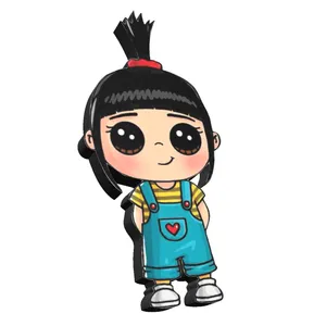 پیکسل طرح اگنس مدل Minion Agnes