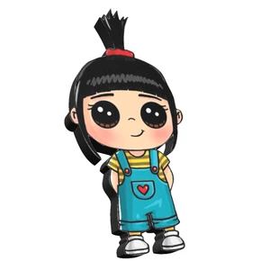 پیکسل طرح اگنس مدل Minion Agnes