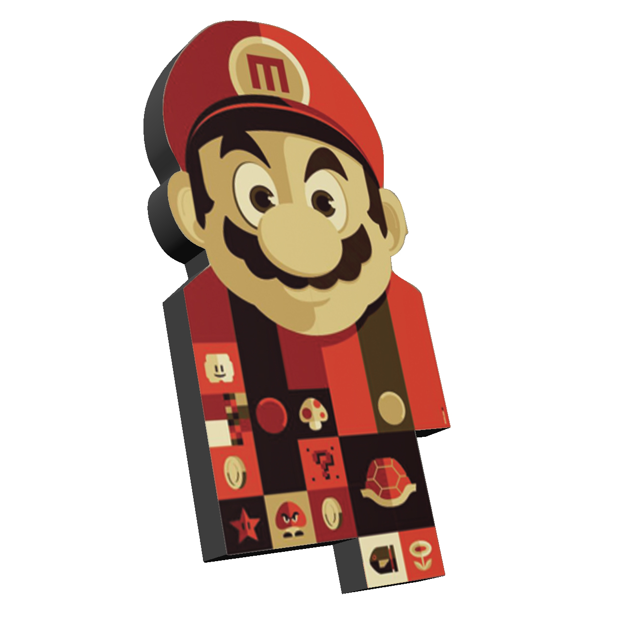 پیکسل طرح ماریو مدل Super Mario