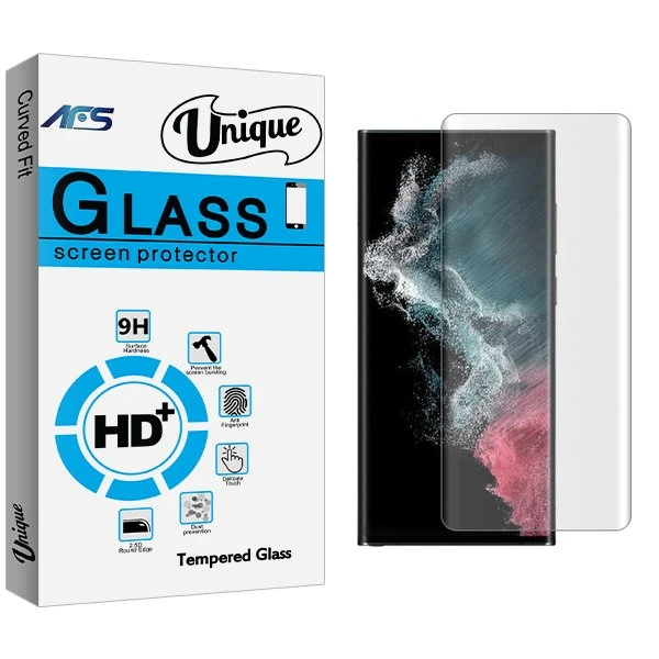 محافظ صفحه نمایش ای اف اس مدل Unique UV مناسب برای گوشی موبایل سامسونگ Galaxy S22 Ultra