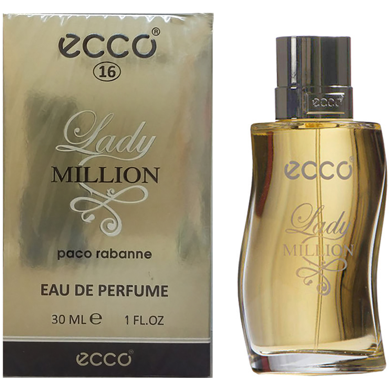 ادوپرفیوم زنانه اکو مدل میلیون Lady Million Paco Rabanne