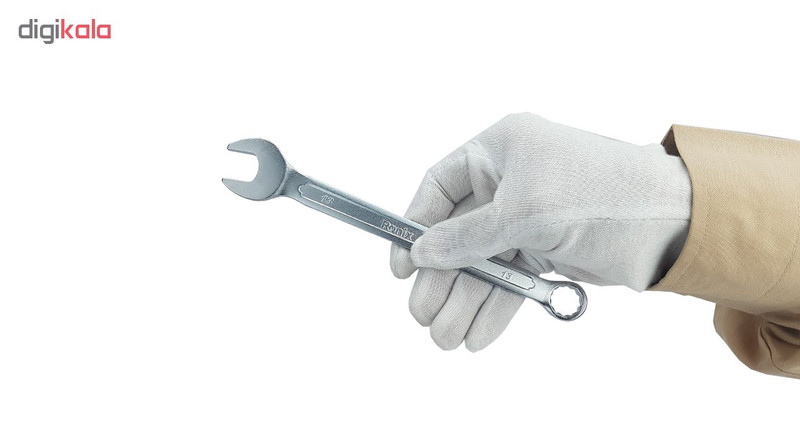 آچار یک سر تخت یک سر رینگی رونیکس کد 2113 سایز 13 میلی متر