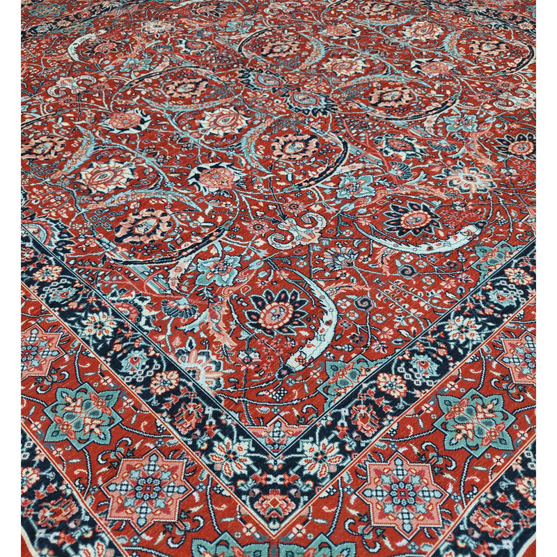 رومیزی مخمل مدل یزدی کد M.O.R_100 سایز 100×100 سانتی متر