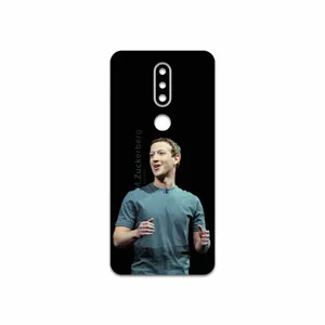 MAHOOT Mark Zuckerberg Cover Sticker for Nokia 7.1