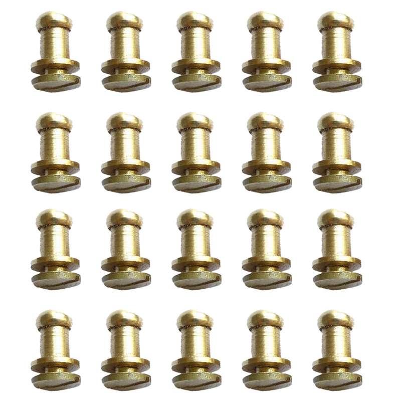 یراق نک دکمه چرم دوزی مدل Nak-20 بسته 20 عددی یراق نک دکمه چرم دوزی مدل Nak-20 بسته 20 عددی