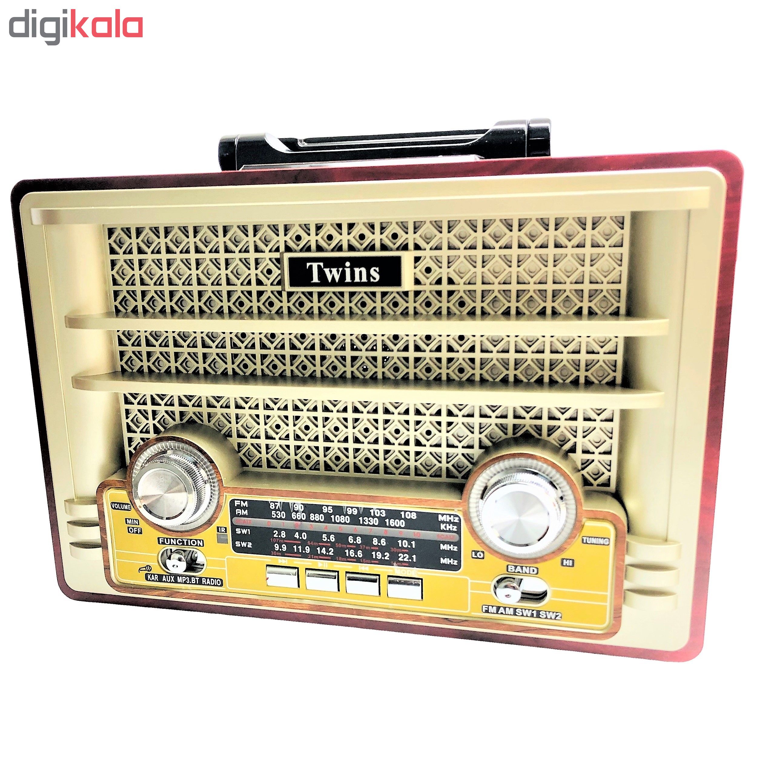 رادیو توینس مدل 1480BT
