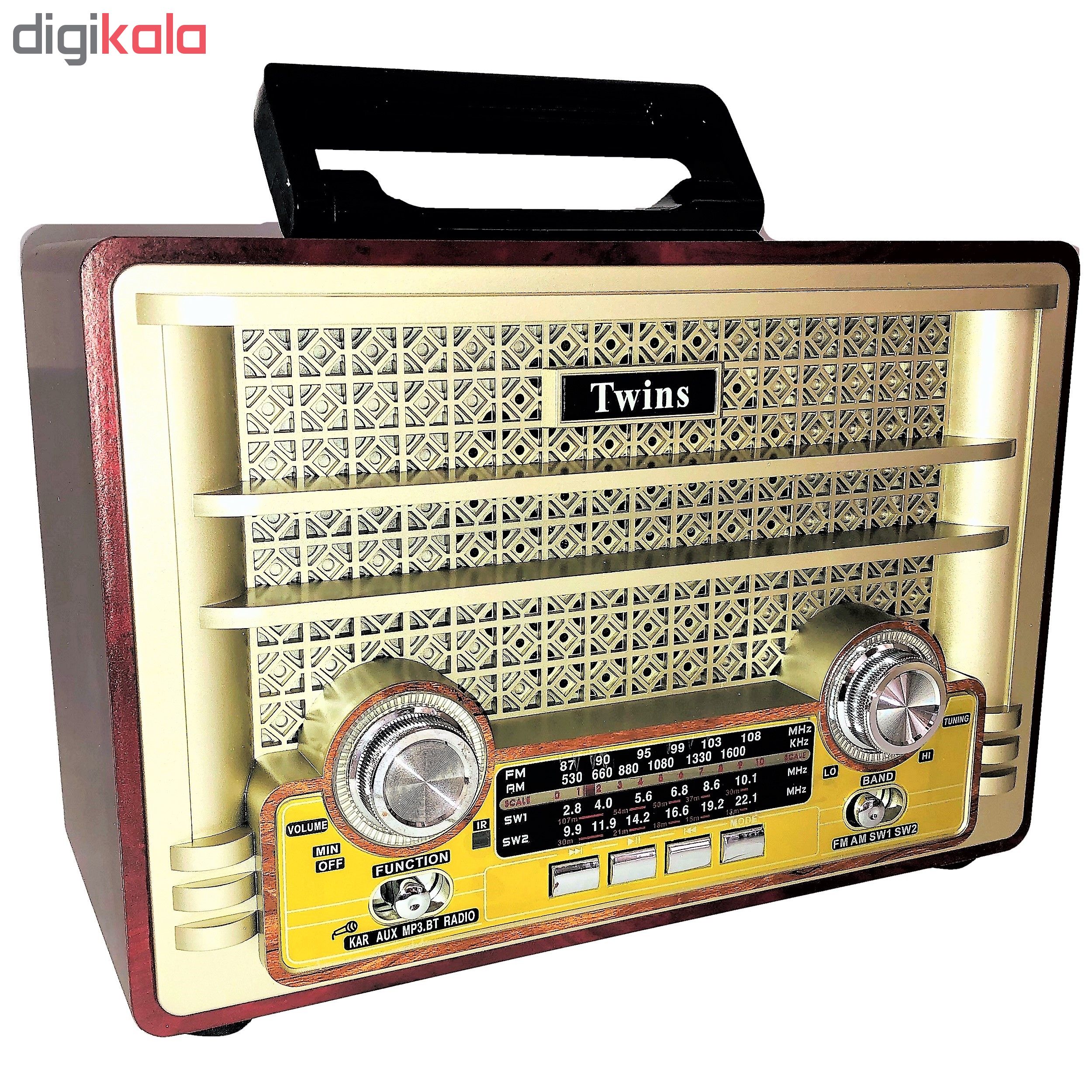 رادیو توینس مدل 1480BT