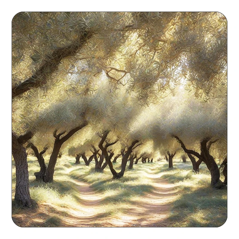 مگنت کاکتی طرح نقاشی رنگ روغن مدل mp70183