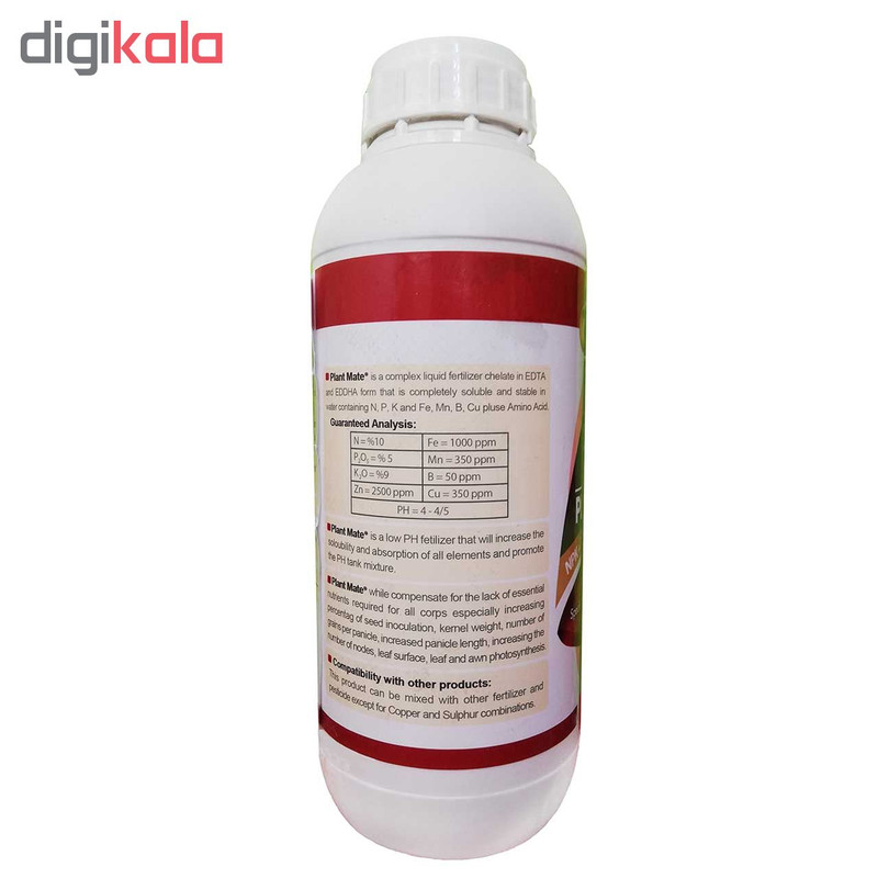 کود مایع پلنت میت گرین گلد مدل NPK-TE-AA حجم یک لیتر