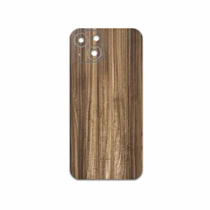 MAHOOT Light-Walnut-Wood Cover Sticker for Apple iPhone 13