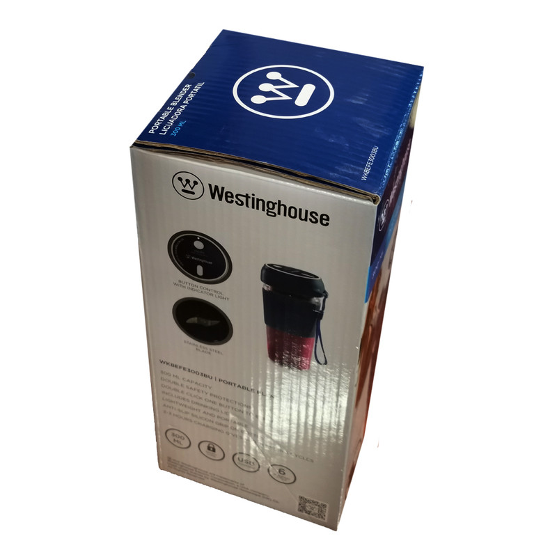 شیکر شارژی قابل حمل وستینگهاوس مدل wkbefe3003 گنجایش 0.300 لیتر