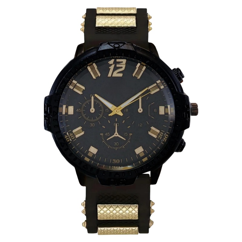 ساعت مچی عقربه‌ای مردانه کوارتز مدل کلاسیک تک موتوره بند پیو کد 3