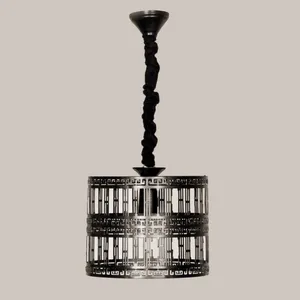 لوستر آویز مدل تسمه ای طرح ورساج