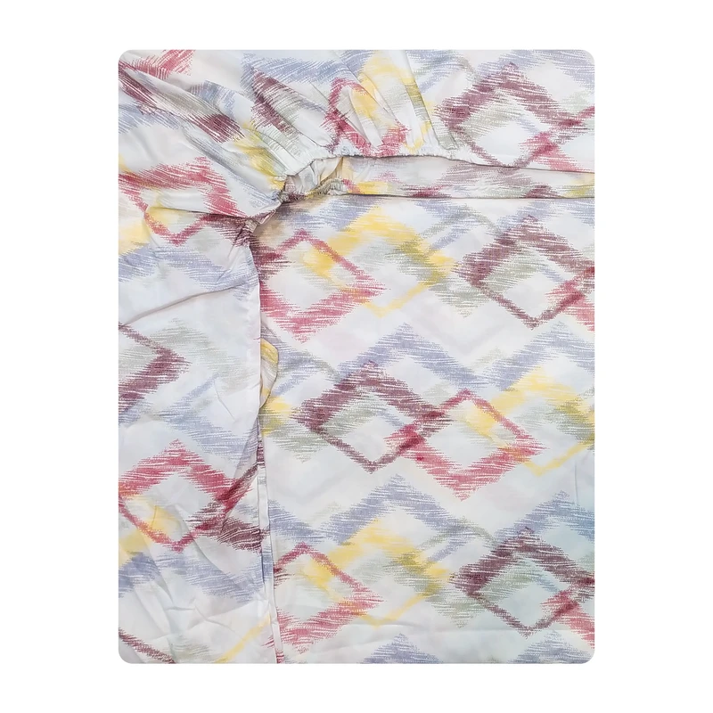 ملحفه آدنو مدل Diamond کد IR129 یک نفره سایز 120x200 سانتی متر