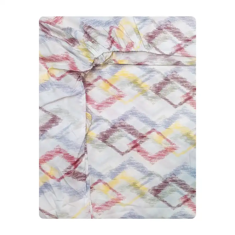 ملحفه آدنو مدل Diamond کد IR129 دونفره سایز 140x200 سانتی متر