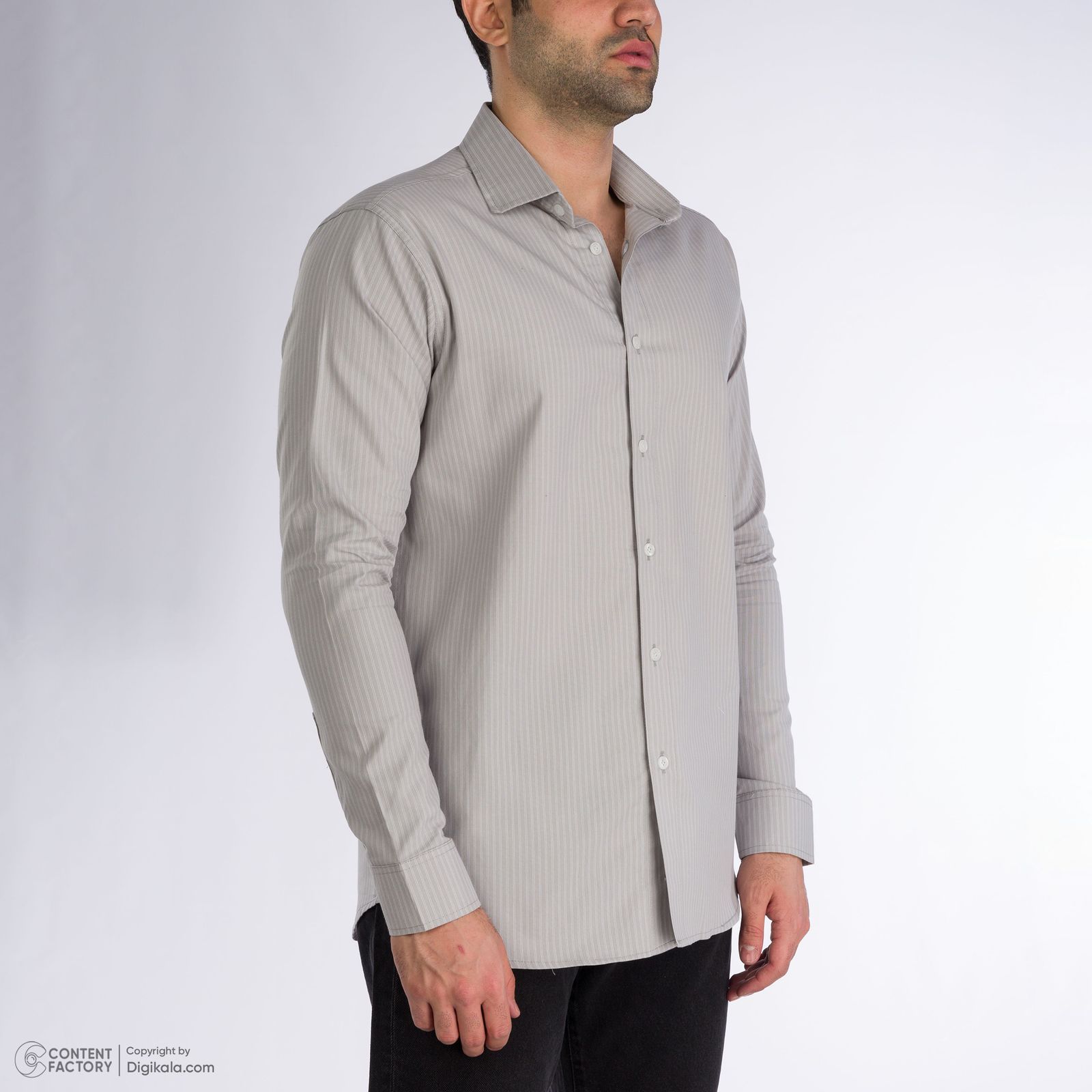 پیراهن آستین بلند مردانه باینت مدل 2261715-90 -  - 8