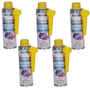 مکمل سوخت خودرو پترول مدل RAVENOL بسته 5 عددی حجم 300 میلی لیتر