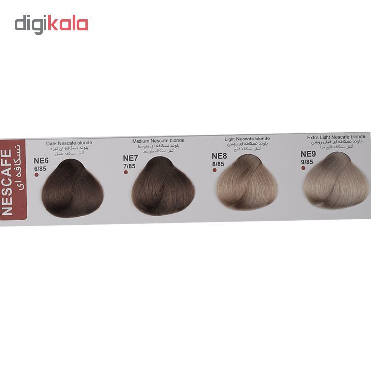 رنگ مو فور گیرلز شماره NE8 سری نسکافه ای حجم 120 میلی لیتر رنگ بلوند نسکافه ای روشن main 1 2