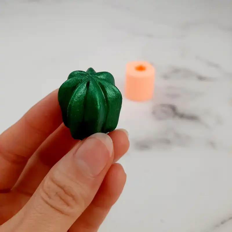 قالب شمع مدل کاکتوس مجموعه 8 عددی