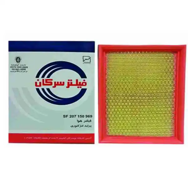 فیلتر هوای سرکان مدل SF 207150969 مناسب برای پراید
