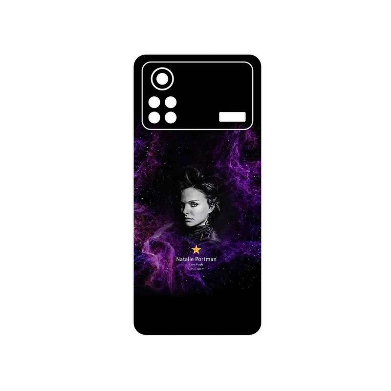 برچسب پوششی ماهوت مدل Natalie Portman مناسب برای گوشی موبایل شیائومی Poco X4 Pro 5G