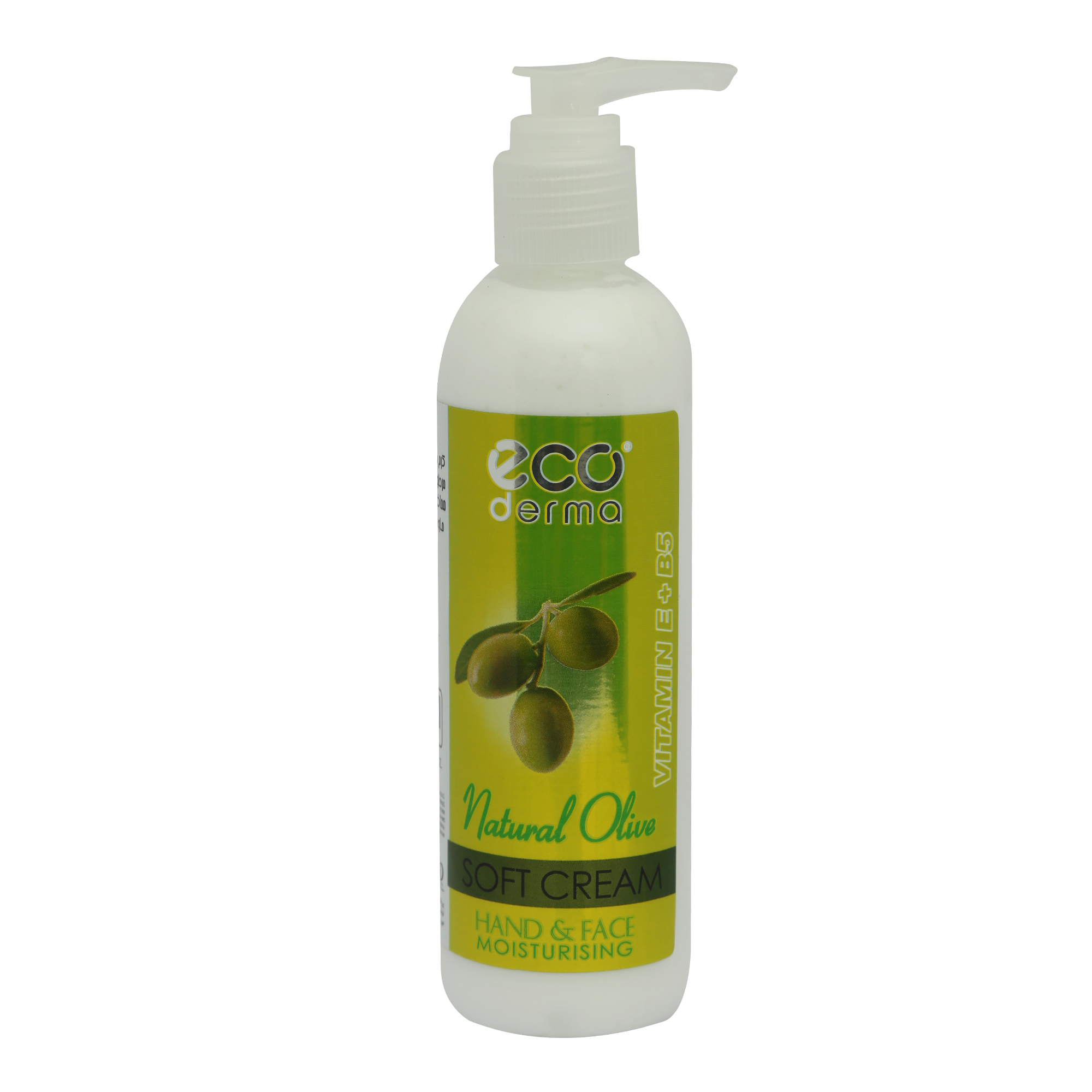 کرم مرطوب کننده اکودرما مدل NATURAL OLIVE حجم 230 میلی لیتر