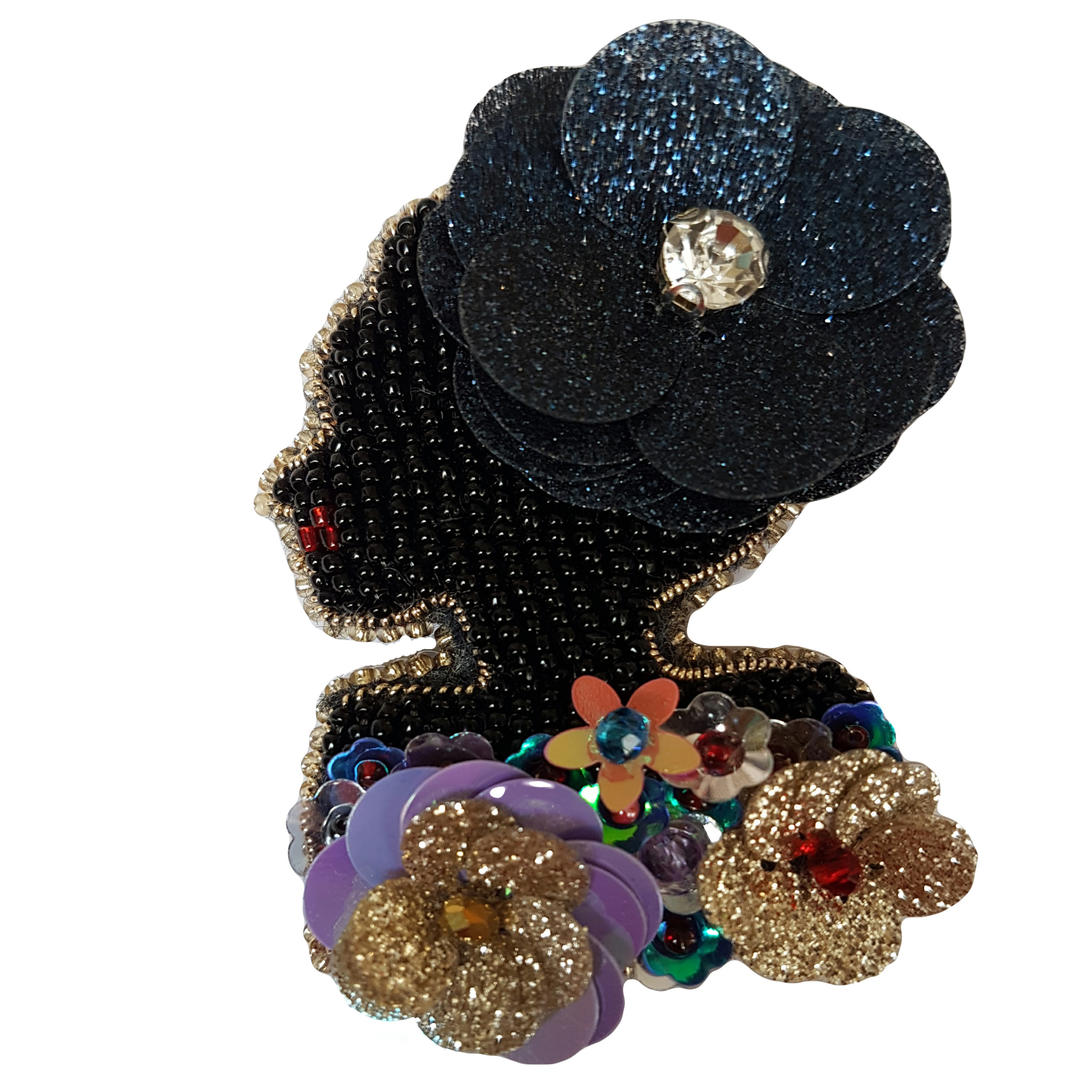 سنجاق سینه زنانه کد GOL076