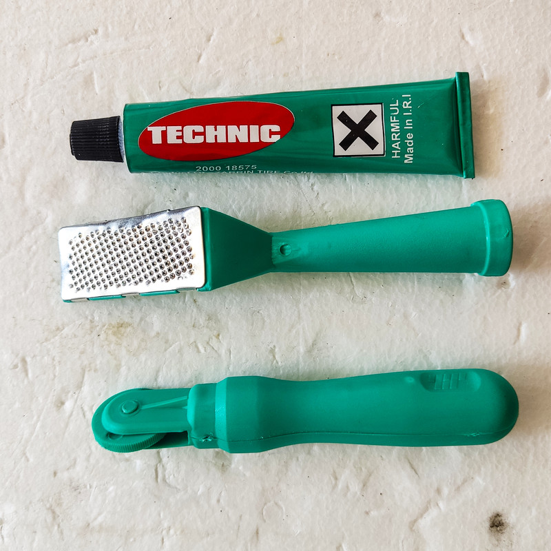 چسپ و صله پنچر گیری تی تی مدل TFRSS - 33 مجموعه 33 عددی