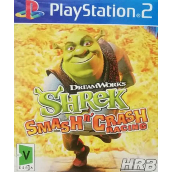 بازی SHREK SMASHN CRASH RACING مخصوص PS2
